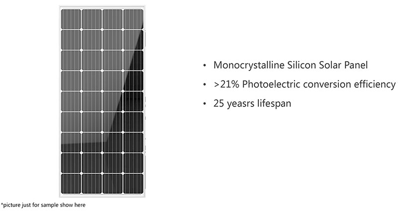 High Efficiency Mono Solar Panel High Efficiency Mono Solar Panel