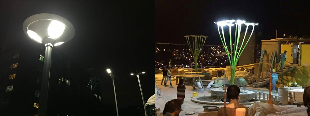 Solar garden light Solar garden light